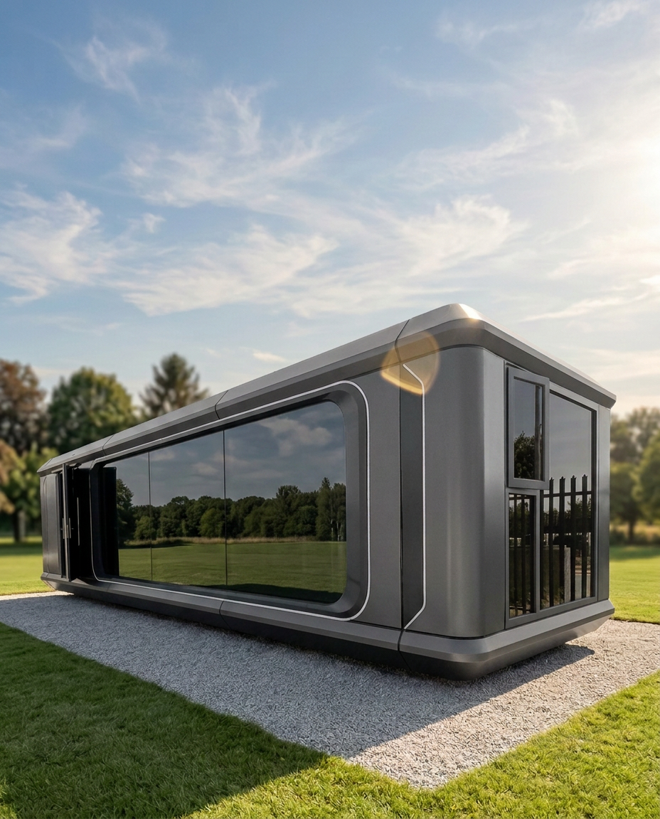 A real Nua Ultra unit in a green field